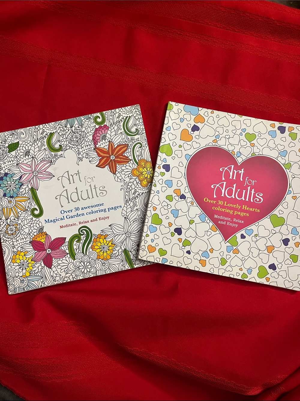 Art for Adults Coloring Books (2)